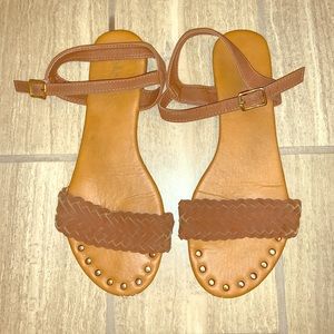 Brown sandals
